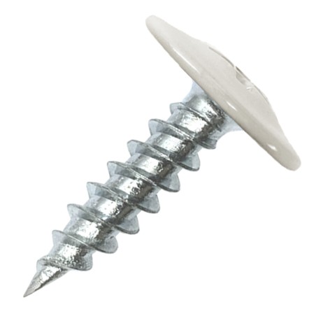 Саморез металл/металл 4.2х25 пресс-шайба острый RAL9002