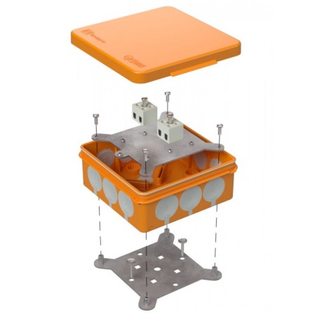 Коробка огнестойкая для о/п двухкомпонентная 60-0303-FR2.5-4 Е15-Е120 100х100х40