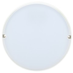 Светильник светодиодный ДПО 2011Д 12Вт IP54 4000К круг белый с акустическим датчиком IEK