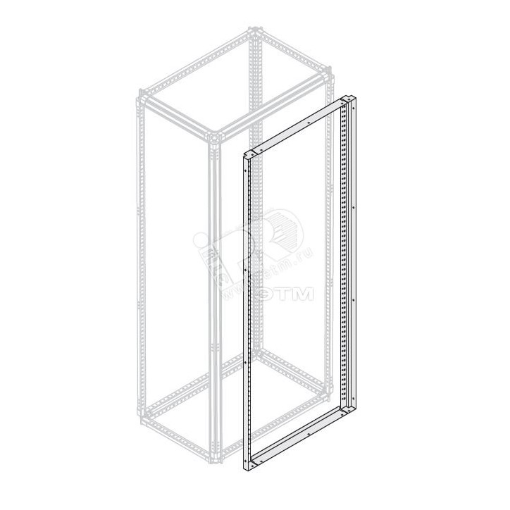 Рама фиксированная для панелей H-2000мм W-600мм
