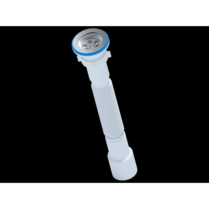 Сифон гофрированный АНИ 1 1/2'x40/50