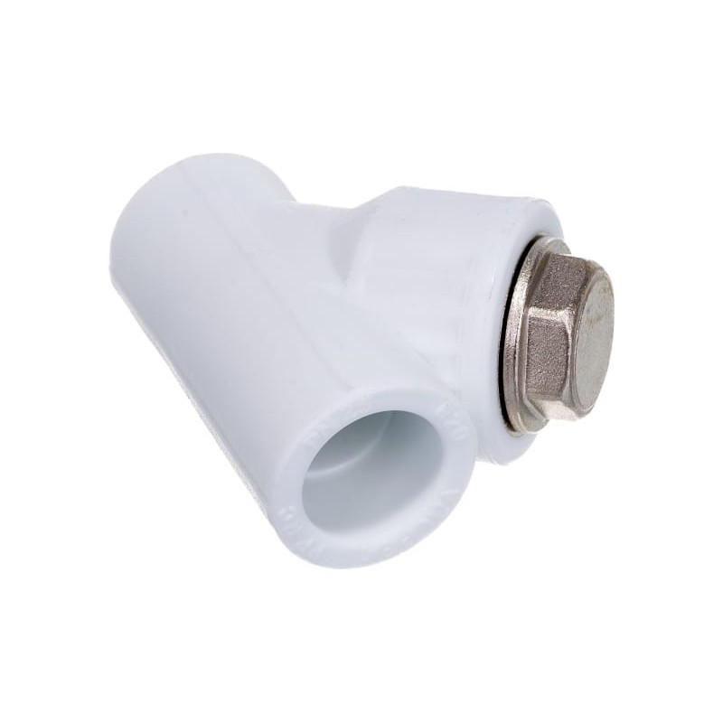 Фильтр сетчатый ВВ 25x3/4' полипропиленовый PPR белый