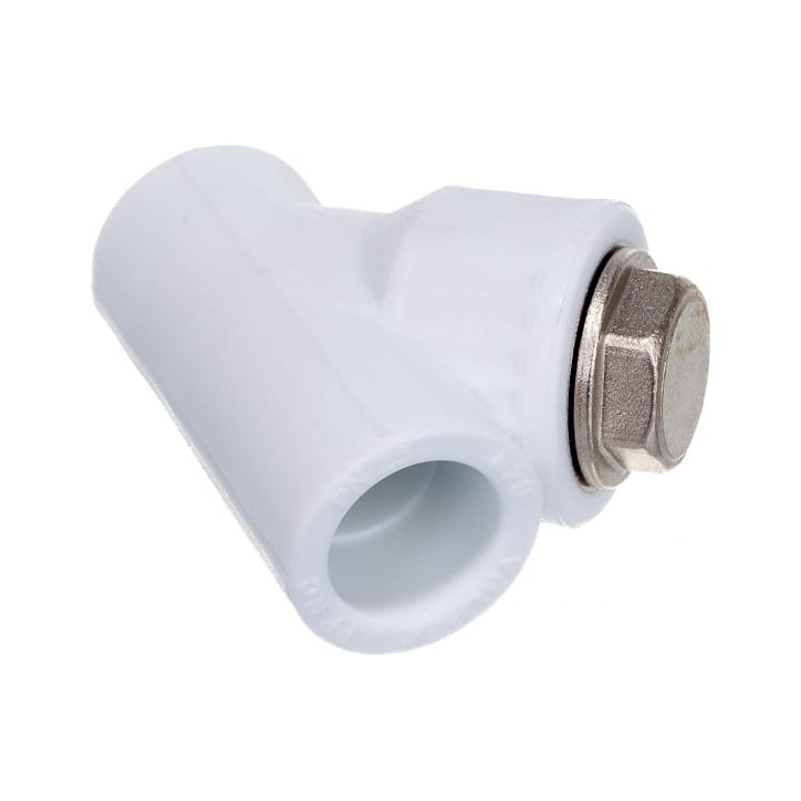 Фильтр сетчатый ВВ 25x3/4' полипропиленовый PPR белый