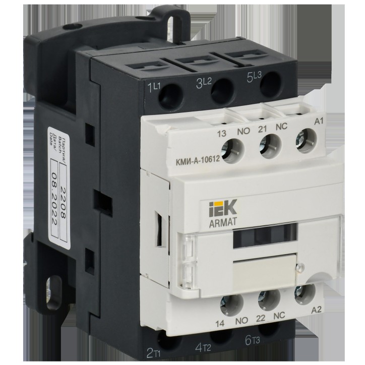 Контактор ARMAT КМИ-А-10612 LC1D 6А 230В/АС3 1НО/1НЗ