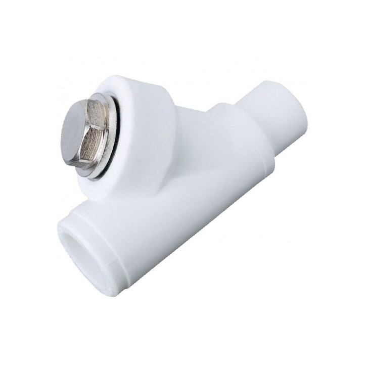 Фильтр сетчатый ВН 20x1/2' полипропиленовый PPR белый Фильтр сетчатый ВН 20x1/2' полипропиленовый PPR белый