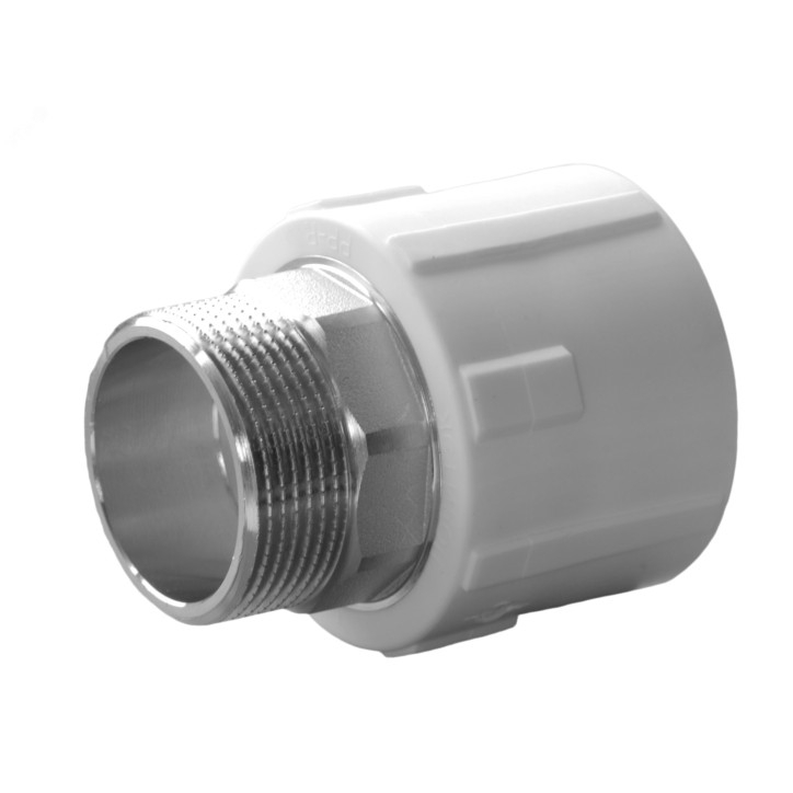 Муфта полипропиленовая PPR комбинированная НР под ключ 32х1' Муфта полипропиленовая PPR комбинированная НР под ключ 32х1'