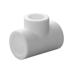 Тройник полипропиленовый PPR переходной 32х20х32мм белый