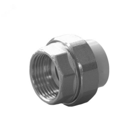 Муфта полипропиленовая PPR разъемная ВР 20x3/4'