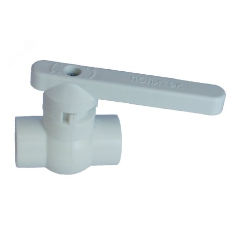 Кран шаровой 25мм полнопроходной полипропиленовый PPR