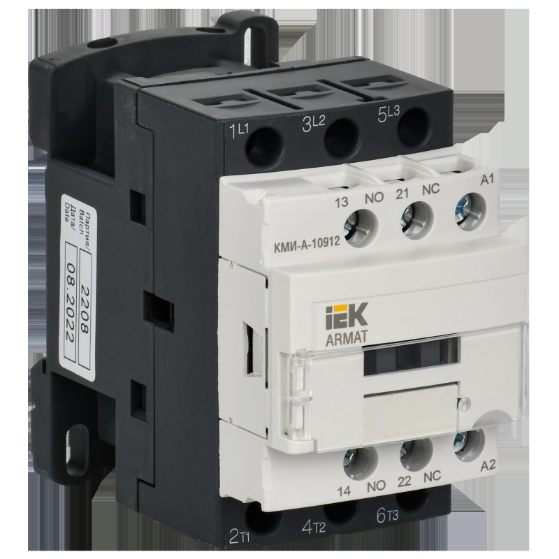 Контактор ARMAT КМИ-А-10912 LC1D 9А 230В/АС3 1НО/1НЗ