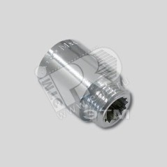 Удлинитель НВ 3/4'x100 мм хромированный