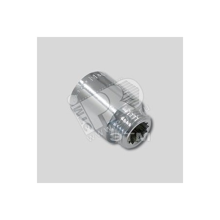 Удлинитель НВ 3/4'x100 мм хромированный