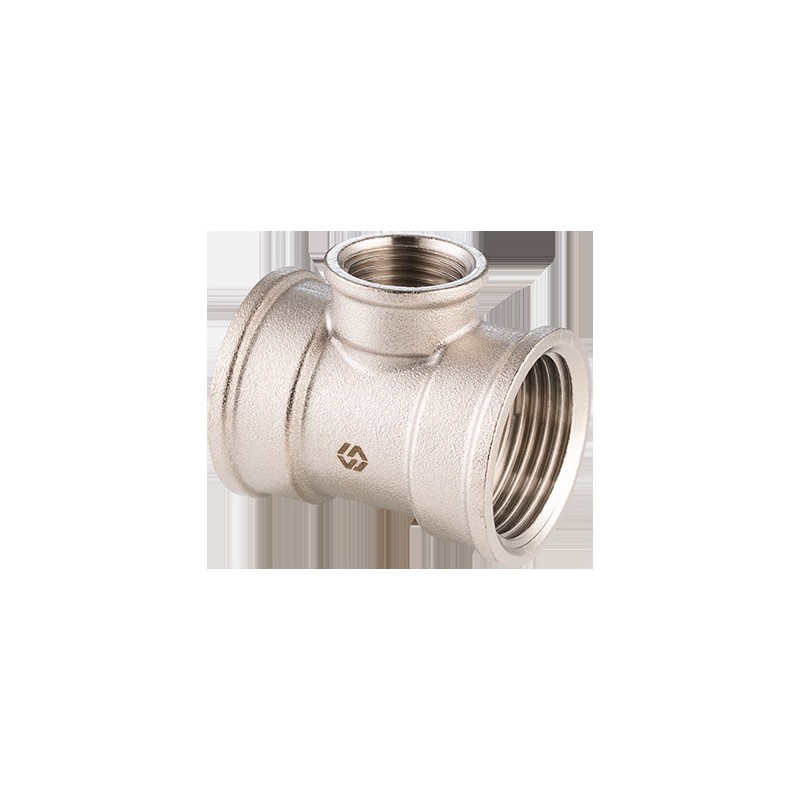 тройник ввв 1'1/4х1'х1'1/4 переходной, никелированный