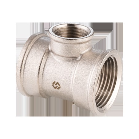 тройник ввв 1'1/4х1'х1'1/4 переходной, никелированный