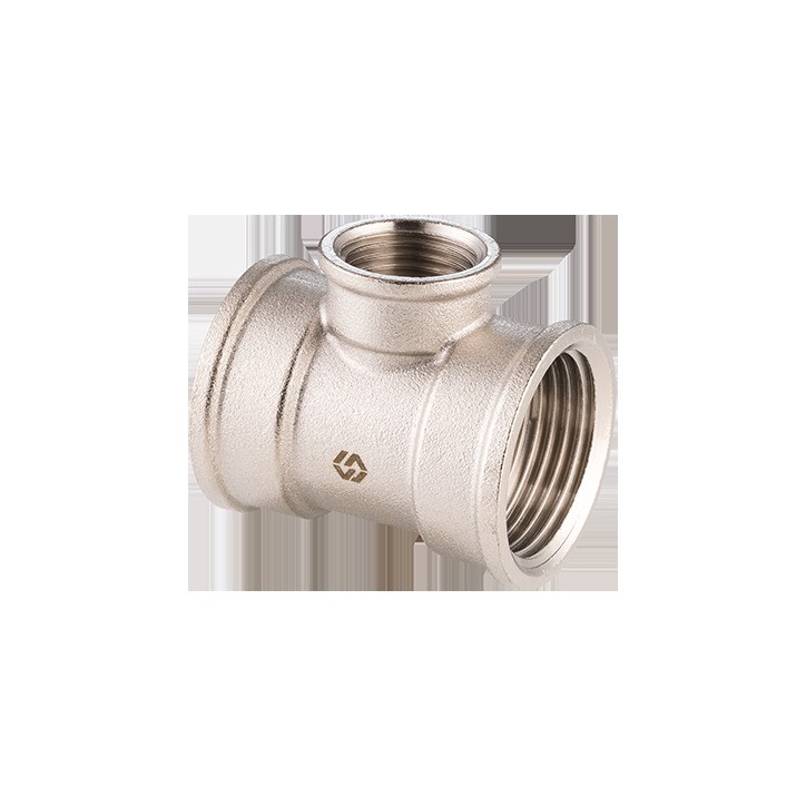 тройник ввв 1'1/4х1'х1'1/4 переходной, никелированный