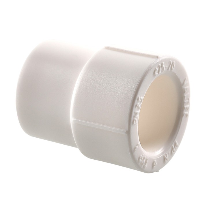 Муфта переходная ВН 63 х 40 полипропиленовая PPR белая Муфта переходная ВН 63 х 40 полипропиленовая PPR белая