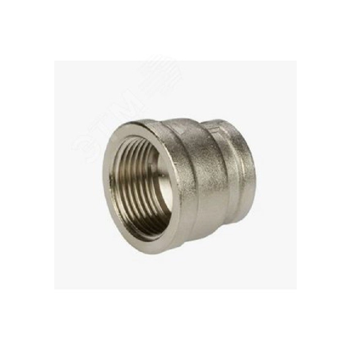 Муфта ВВ 1'х1/2' переходная, никелированная