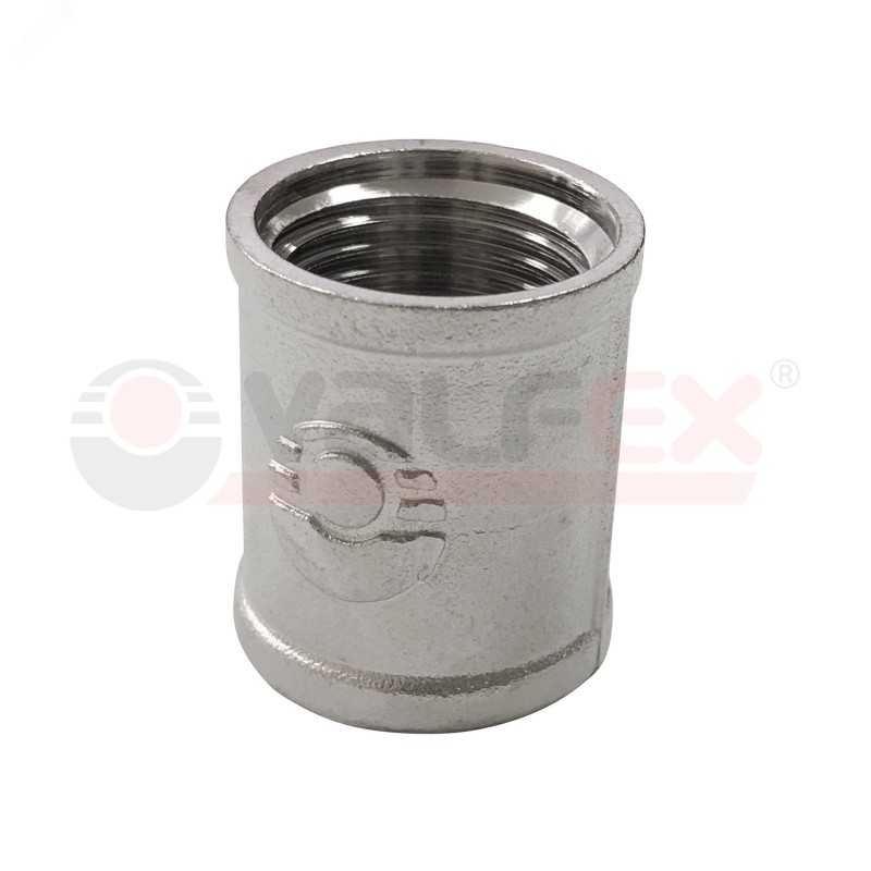 Муфта 3/4' соединительная никелированная ВР-ВР