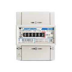 Счетчик электроэнергии CE101 R5 145 M6 однофазный однотарифный, 5(60), кл.точ. 1.0, D, ЭМОУ