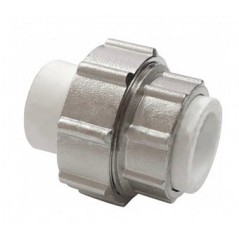Муфта разъемная 20x3/4' полипропиленовая PPR белая