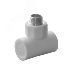 Тройник полипропиленовый PPR комбинированный НР 25x1/2'