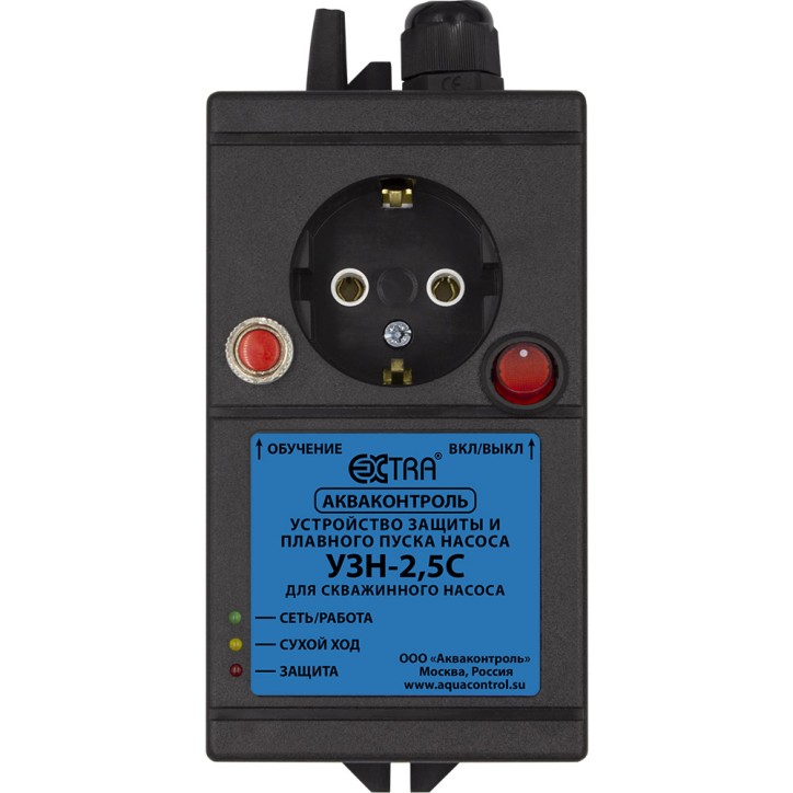 Устройство защиты скважинного насоса с плавным пуском Устройство защиты скважинного насоса с плавным пуском