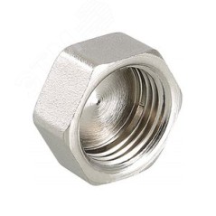 Заглушка 1' никелированная резьбовая ВР