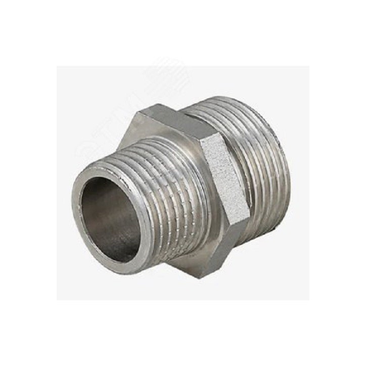 Ниппель НН 1'1/4х1' переходной, никелированный