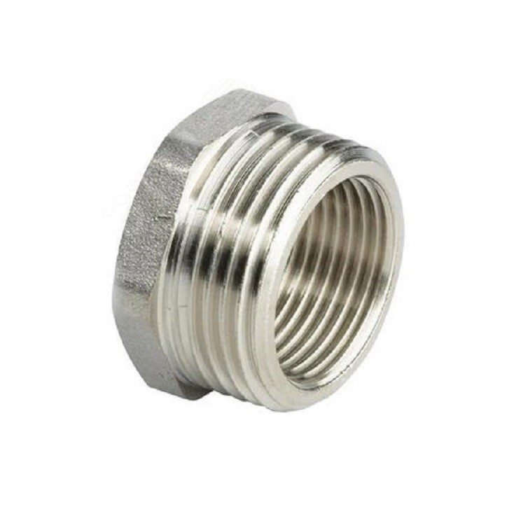 Футорка НВ 3/4'х1/2' никелированная