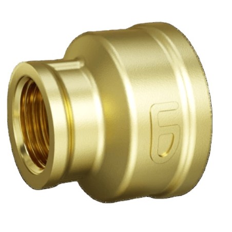 Муфта переходная DN50х40 (2''ВР х 1 1/2''ВР) латунь