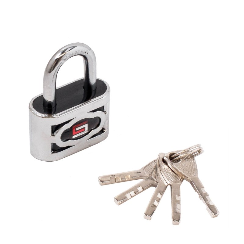 Замок навесной БУЛАТ ВС 3-П40 ПЛ стальной 5кл. d-6мм