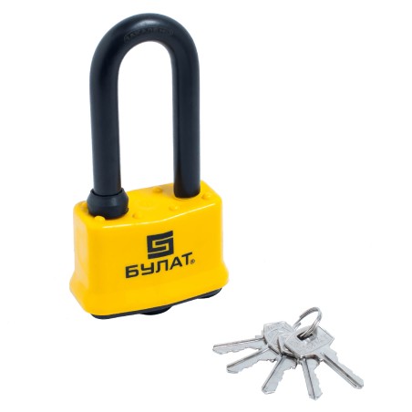 БУЛАТ ВС 0365-01 всепогодный 5кл. d-13мм Замок навесной (24,6)