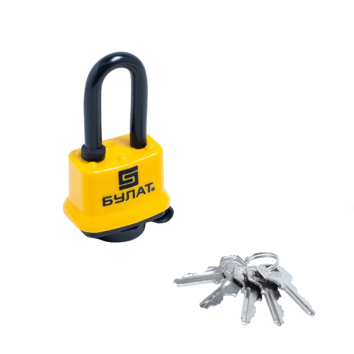 Замок навесной Булат ВС 0330-01 всепогодный 5кл. d-5мм Замок навесной Булат ВС 0330-01 всепогодный 5кл. d-5мм