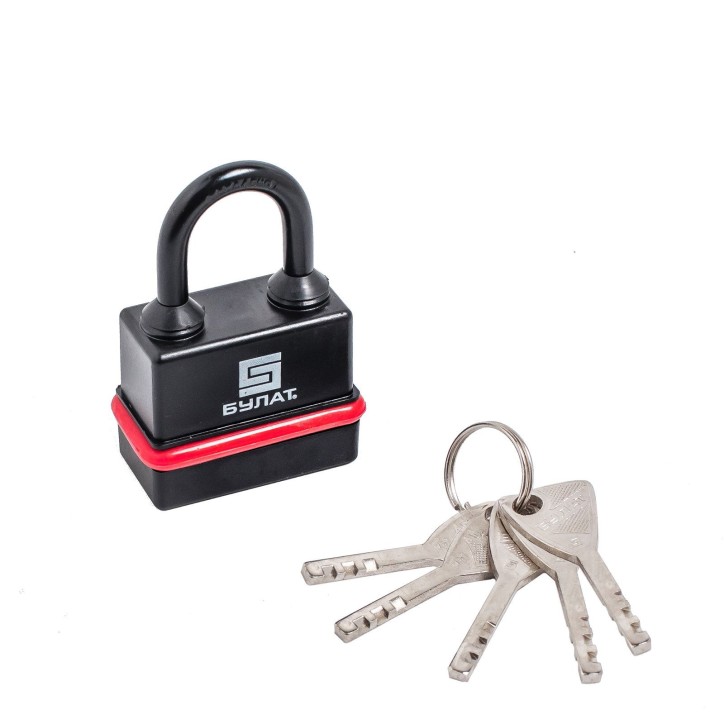 БУЛАТ ВС 3-Н65 ПЛ всепогодный 5кл. d-9мм Замок навесной (36,6)