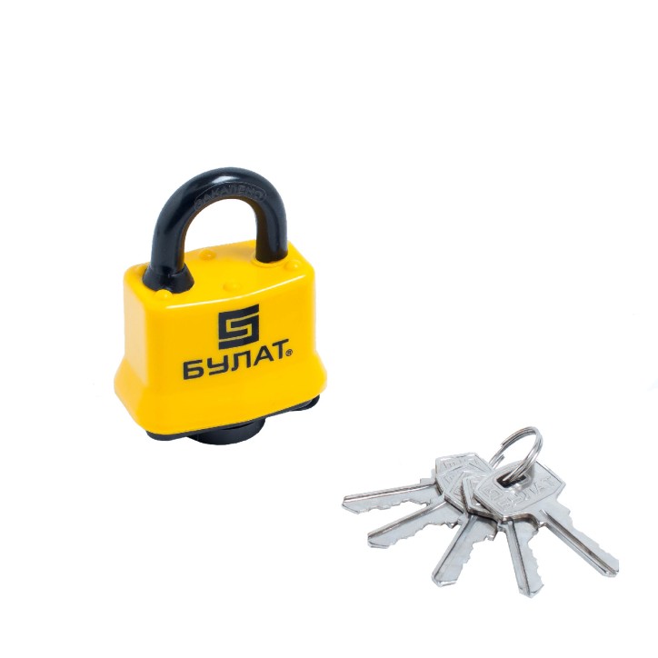 БУЛАТ ВС 0340 всепогодный 5кл. d-8мм Замок навесной (36,6) БУЛАТ ВС 0340 всепогодный 5кл. d-8мм Замок навесной (36,6)
