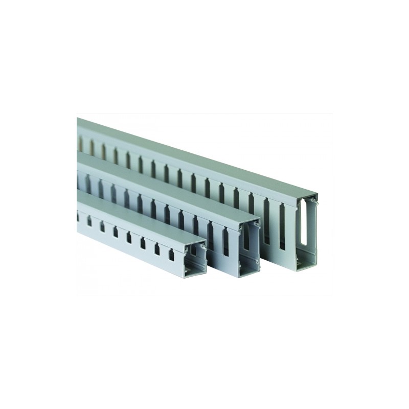 Короб перфорированный RL75 15x40 серый QUADRO