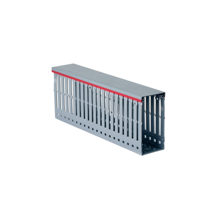 Короб перфорированный RL6 40x40 серый QUADRO Короб перфорированный RL6 40x40 серый QUADRO