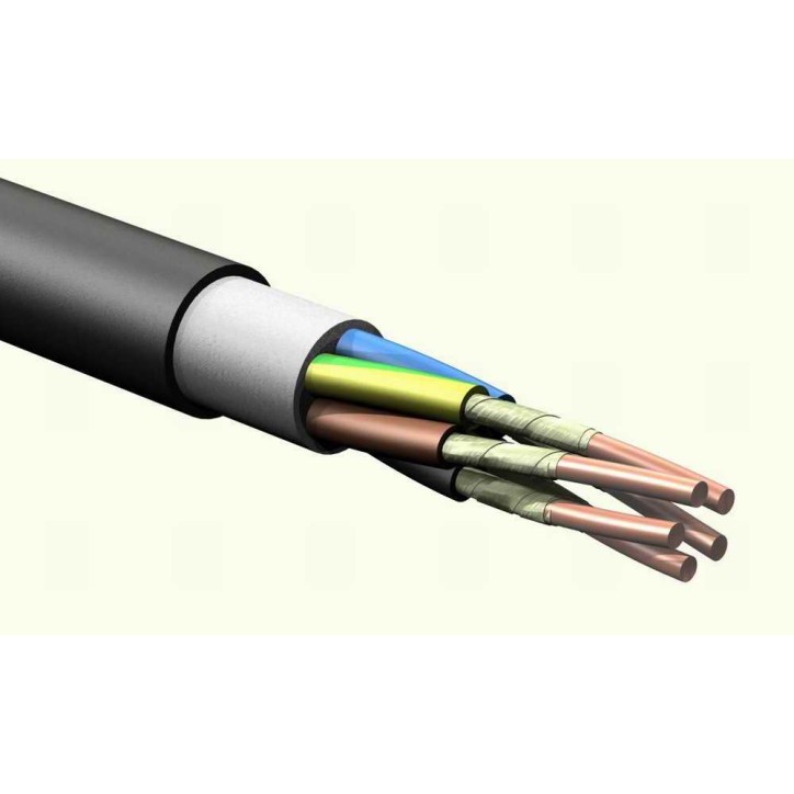 ВВГнг(А)-FRLSLTx 5х2,5 ок (N,PE) - 0,66 кВ