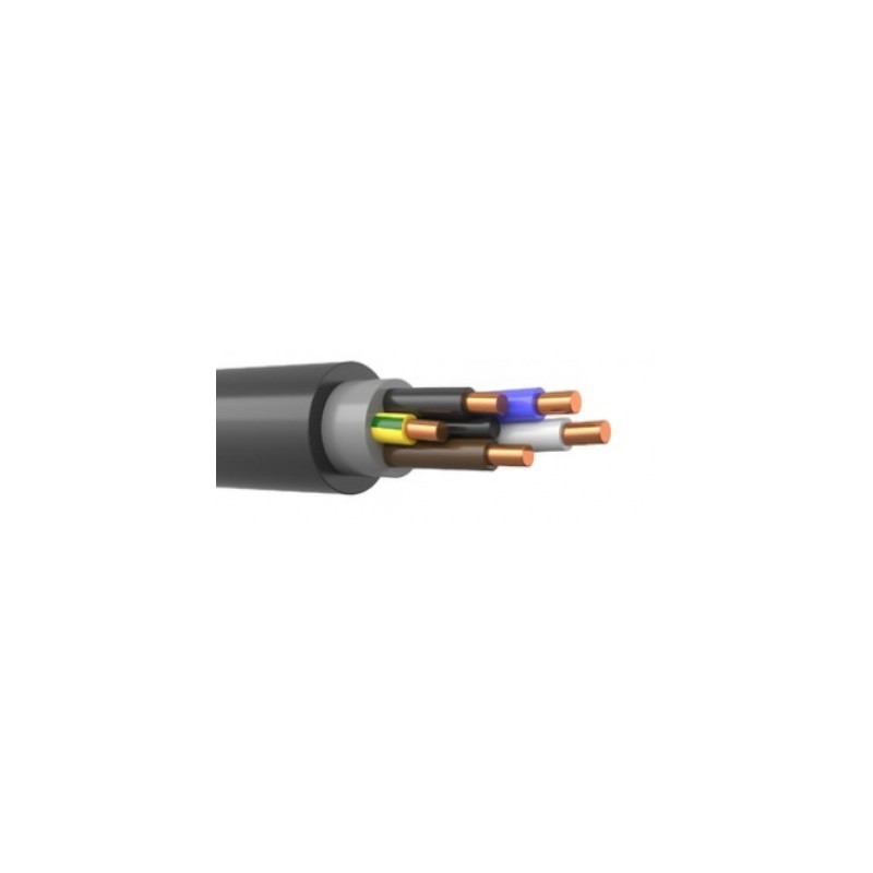 Кабель силовой ППГнг(А)-HF 5х10,0 ок (N,PE) - 0,66 кВ