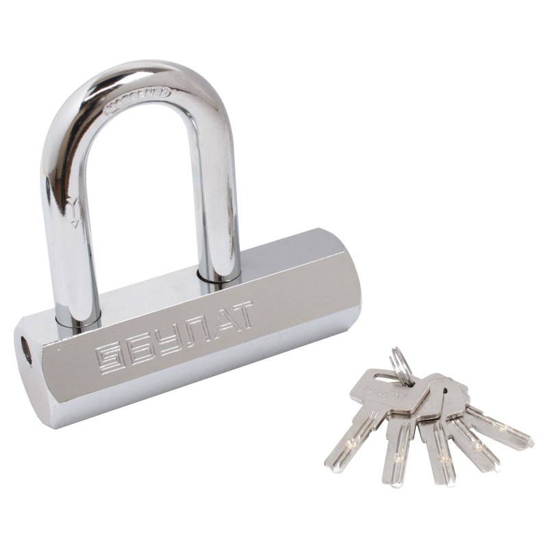 БУЛАТ ВС6-Р110-01МХ (ВС1С-110Д) d14 мм 5 перф. кл. Замок навесной (24,6)