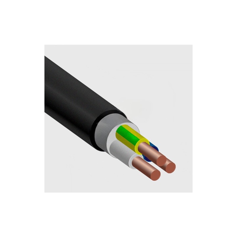 Кабель силовой ВВГ-нг (А)-LS 3х4  (100м)