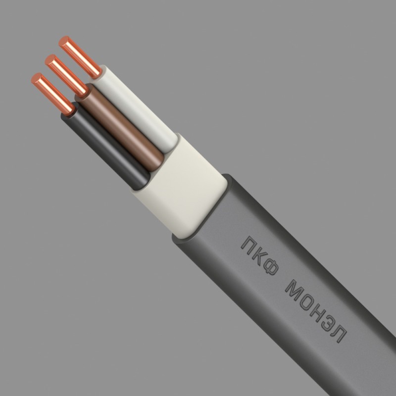 Кабель силовой ВВГ-Пнг(А)-LSLTx 3х2.5ок(N.PE)-0.660 100м