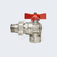 Кран шаровой угловой со сгоном 1/2' ВН ручка бабочка IDEAL