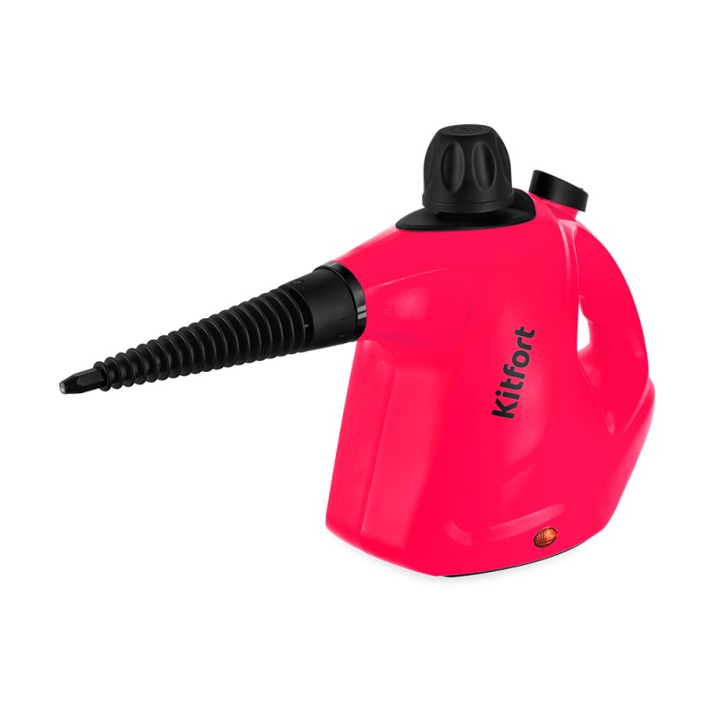 Пароочиститель KT-9138-1 черно-малиновый