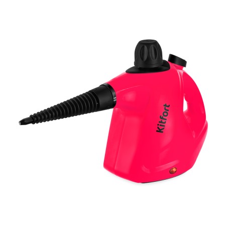 Пароочиститель KT-9138-1 черно-малиновый