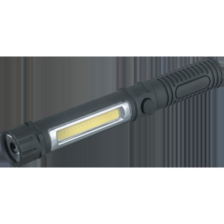 Фонарь светодиодный NPT-W05-3AAA 1Вт LED+1Вт COB LED пластик
