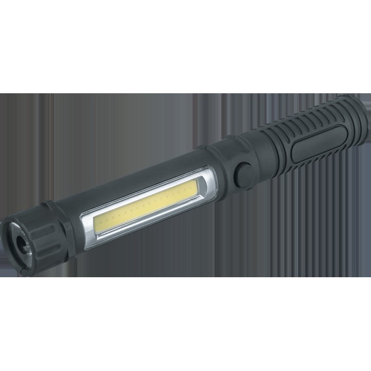 Фонарь светодиодный NPT-W05-3AAA 1Вт LED+1Вт COB LED пластик