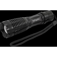 Фонарь светодиодный NPT-CM11-3AAA CREE 3Вт LED 130лм 200м ировка металл