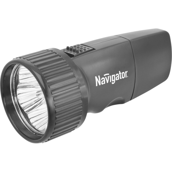 Фонарь светодиодный NPT-CP02-ACCU 5LED аккумуляторный с вилкой для зарядки пластик Фонарь светодиодный NPT-CP02-ACCU 5LED аккумуляторный с вилкой для зарядки пластик