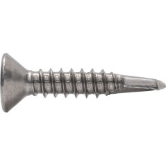 Саморез с потайной головкой с буром DIN 7504O 3,5x19 A2